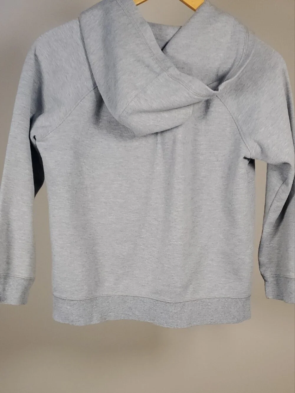 Roots Kids Light Gray Hoodie with Navy Trim